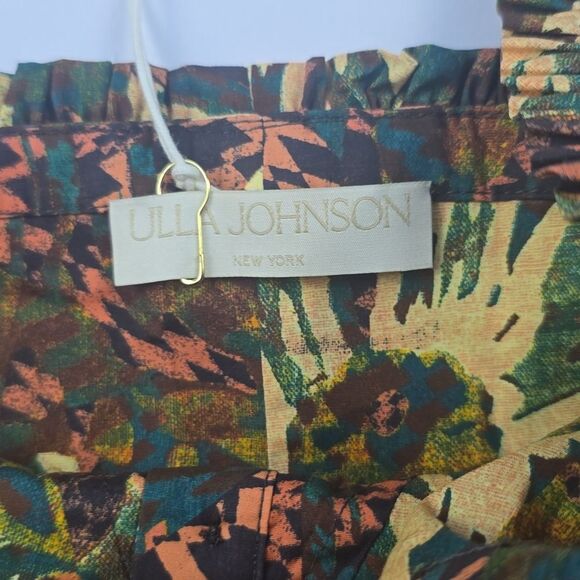 Ulla Johnson NWT Alexandra Crop Top in‎ Prism MSRP $270 Women's size 12 - Picture 7 of 13